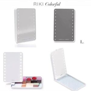 RIKI Colorful Lighted Makeup Mirror